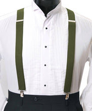 Load image into Gallery viewer, Selini New York - Men's Boxed Clip Suspenders - CSB4601: Red
