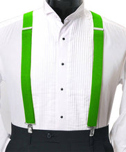 Load image into Gallery viewer, Selini New York - Men's Boxed Clip Suspenders - CSB4601: Olive
