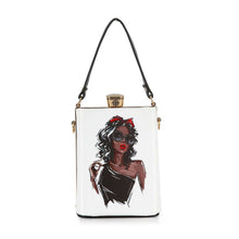 Load image into Gallery viewer, Handbag Express - Hip Art Print Petite Hand Tote: Multi
