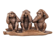 Load image into Gallery viewer, Pacific Trading - Hear, See, Speak No Evil Monkeys
