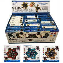 Load image into Gallery viewer, Texas Toy Distribution - Gyro Formatron Fidget Spinners with Adjustable Arms
