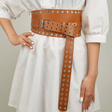 Load image into Gallery viewer, ACCITY - FASHIONABLE RETRO ELASTIC WAISTBAND_CWABE0283: White / (OS) 1
