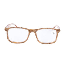 Load image into Gallery viewer, Chic Couture Inc - Handmade Rhinestone Rectangle Reader Glasses G0497 - Gold: Gold / 1.5

