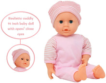 Load image into Gallery viewer, The New York Doll Collection - Interactive Talking Baby Doll Doctor Set  - 14” Doll Pink
