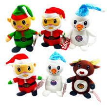 Load image into Gallery viewer, Novelty Brands - SO MUCH FUN! CHRISTMAS BELLY POPZ PLUSH TOY- 6 PER DISPLAY
