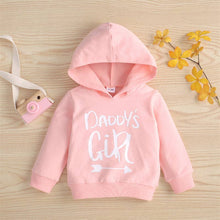 Load image into Gallery viewer, PatPat - 100% Cotton Letter Print Hooded Baby Sweatshirt: 18-24 Months / Black
