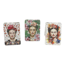 Load image into Gallery viewer, TAPA fashion - Frida Kahlo Rectangular Glitter Compact Makeup Mirror JM6423-10 (12PC): ASSORTED
