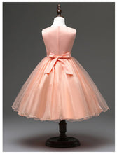 Load image into Gallery viewer, Fennco Styles - Lovely Sequin Flower Girl Dress: Rose / 6-7T

