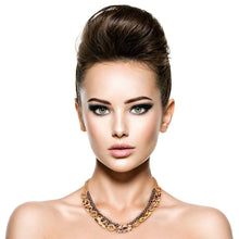 Load image into Gallery viewer, PinktownUSA - Gold Leopard Link Set: Animal Print / Gold / 16 Inches
