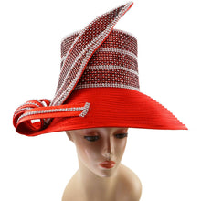 Load image into Gallery viewer, Charm Hats - #11152: White / Silver
