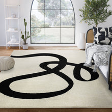 Load image into Gallery viewer, Abani Rugs - Abani Rugs Deco DEC500A Modern Abstract Ribbon Area Rug: 7'9" x 10'2"
