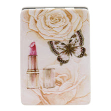 Load image into Gallery viewer, TAPA fashion - Butterfly Floral Beauty Makeup Compact Mirror JM5921-6 (12PC): ASSORTED
