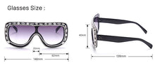Load image into Gallery viewer, Ole - Handmade Unisex Rhinestone Sunglasses

