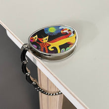 Load image into Gallery viewer, Wrapables.com - Wrapables Stylish Foldable Purse Hook Hanger: Flower Tree
