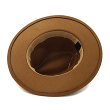 Load image into Gallery viewer, ACCITY - AUTUMN AND WINTER EUROPEAN AND AMERICAN JAZZ HAT_CWAH1774: RUST / (OS) 1
