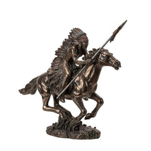 Load image into Gallery viewer, Pacific Trading - American West Native American Indian Warrior on Horse
