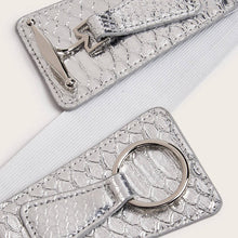 Load image into Gallery viewer, NINEXIS - CWABE0563_SOLID COLOR MULTI FUNCTIONAL ELASTIC BELT: Gold / (OS) 1
