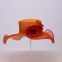 Load image into Gallery viewer, KaKyCo - Double Layer Of Sinamay Floppy Hat | 122131: Olive/Ivory

