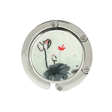 Load image into Gallery viewer, Wrapables.com - Wrapables Scenic Purse Hook Hanger, Foldable Handbag Table H: Deco Butterfly
