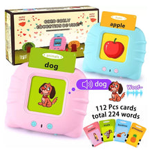 Load image into Gallery viewer, JSBlueRidge Toys - Talking Flash Cards Brain Development Kids Toy
