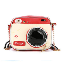 Load image into Gallery viewer, ACCITY - CAMERA-SHAPED SHOULDER BAG_CWAB1001: Black / (OS) 1
