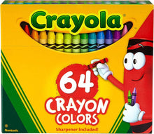 Load image into Gallery viewer, Really Big Coloring Books | ColoringBook.com - 64 Count Crayola Crayons with Sharpener

