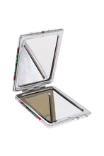 Load image into Gallery viewer, Cap Zone - Glittery Mosaic Mandala Compact Mirror - 12 Pcs: ASSORTED / ONE SIZE
