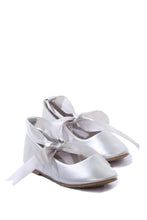 Load image into Gallery viewer, Kid's Dream - *SALE* Children's Ballerina Shoes with Ribbon Tie (3T-8T): 3T / Black
