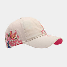 Load image into Gallery viewer, ACCITY - Butterfly Embroidery Baseball Cap, Women’s Sun Hat_CWAH1648: Black / (OS) 2
