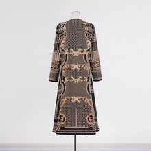 Load image into Gallery viewer, Productseeker - CT95 Beaded V-Neck Long-Sleeve Trench Coat for Women: Color as pictures / English / S
