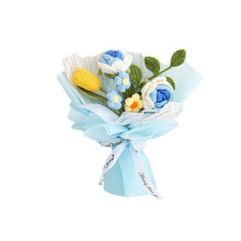 Load image into Gallery viewer, Toy Island - Handmade Crochet Flower Bouquet - 12 Beautiful Asssorment
