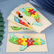 Load image into Gallery viewer, JSBlueRidge Toys - Montessori Jigsaw Wooden Puzzles Kids Toy- Assorted
