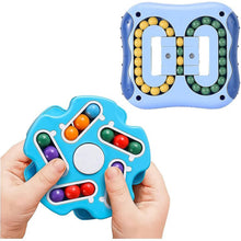 Load image into Gallery viewer, JSBlueRidge Toys - Rotating Magic Bean Fidget Cube Kids Toy- Assorted
