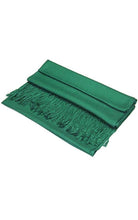Load image into Gallery viewer, Jasper Trading LLC - C52 - One Piece Forest Green Color Fashion Pashmina Shawl Sc
