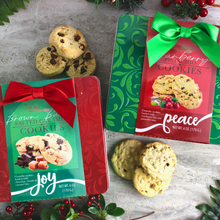 Load image into Gallery viewer, Too Good Gourmet - Elegant Tins - Salted Caramel &amp; Cranberry Pistachio Cookies: Red - Salted Caramel Chocolate
