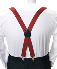 Load image into Gallery viewer, Selini New York - Men's Boxed Clip Suspenders - CSB4601: Taupe
