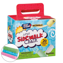 Load image into Gallery viewer, Toysmith - Playground Classics Jumbo Sidewalk Chalk, Assorted Colors
