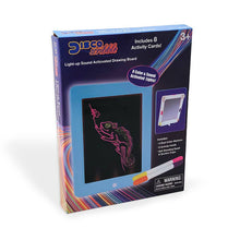 Load image into Gallery viewer, Flipo Group, Ltd. - Disco Scribble - Light-up Sound Activated Drawing Board: Red
