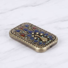 Load image into Gallery viewer, Original Source - Compact Mirror - Peacock
