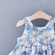Load image into Gallery viewer, PatPat - 2pcs Baby Girl  Daisy Floral Tank Dress with Hat Set: Pink / 9-12 Months
