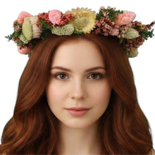 Load image into Gallery viewer, Western Fashion - Renaissance Flower Garland Crown: Default
