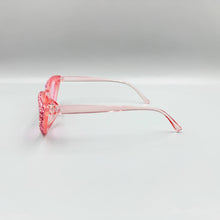 Load image into Gallery viewer, Ole - Handmade Rhinestone Sunglasses G0243: White
