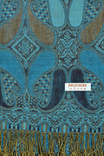 Load image into Gallery viewer, Jasper Trading LLC - A18_11 - One Piece Pasiley Print Pashmina Shawl Scarf
