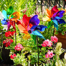 Load image into Gallery viewer, In the Breeze, LLC. - Rainbow Sparkle 8" Pinwheel Spinner - 8 PC
