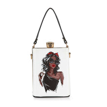 Load image into Gallery viewer, Handbag Express - Hip Art Print Petite Hand Tote: Multi
