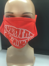 Load image into Gallery viewer, Rhinestone Bling Face Mask
