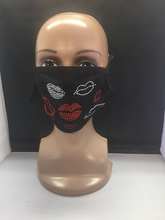 Load image into Gallery viewer, Rhinestone Bling Face Mask
