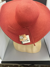 Load image into Gallery viewer, Red Ultra Braid Sun Hat
