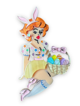 Load image into Gallery viewer, Lipstick &amp; Chrome - Bunny Belle Brooch by Lipstick &amp; Chrome x Candy Doll Club-TA
