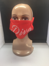 Load image into Gallery viewer, Rhinestone Bling Face Mask
